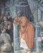 Details of The Mission of St John the Bapitst Fra Filippo Lippi